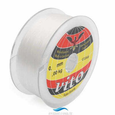 Vito 160m Şeffaf Fluorocarbon Kaplama Misina - 1