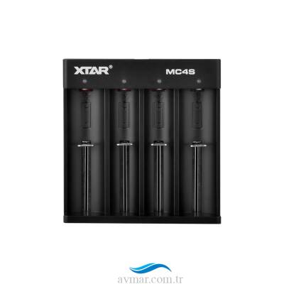 Xtar MC4S Li-ion/Ni-Mh Pil Şarj Cihazı 4lü - 1