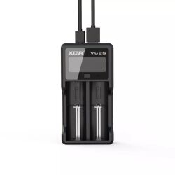 Xtar VC2S Lcd Ekranlı Li-ion/Ni-Mh/Ni-Cd Pil Şarj Cihazı 2li - 2