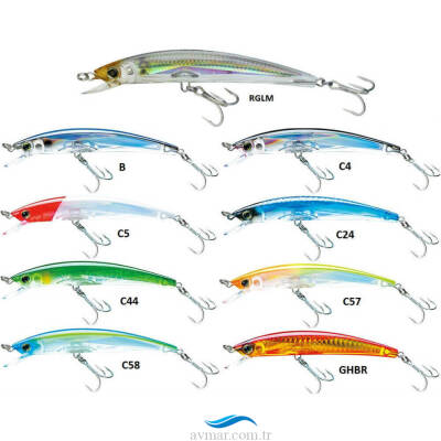 Yozuri Crystal 3D Minnow F1145 9cm 7g Suni Yem - 1