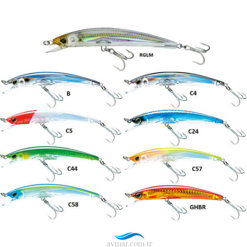 Yozuri Crystal 3D Minnow Floating 9cm 7gr Sahte Balık F1145 - 1