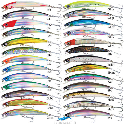 Yozuri Original Crystal Minnow Floating 7cm Sahte Balık R836