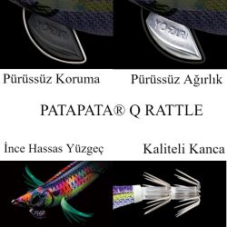 Yozuri PataPata Q Rattle 3.5 19g Kalamar Zokası - 4